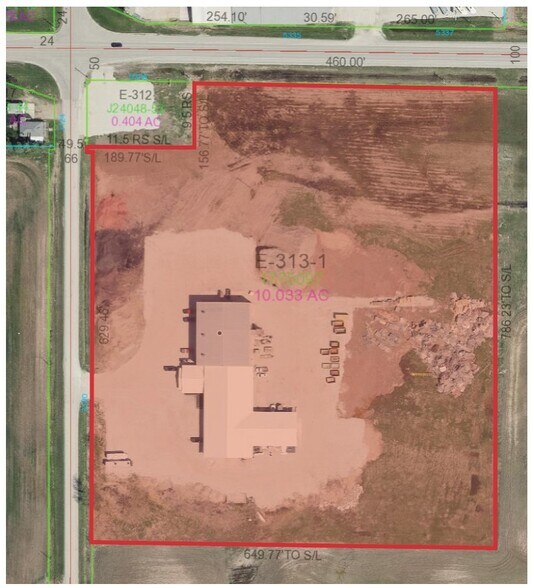 3190 Water Division Rd, Denmark, WI à louer - Plan cadastral – Image 2 sur 9