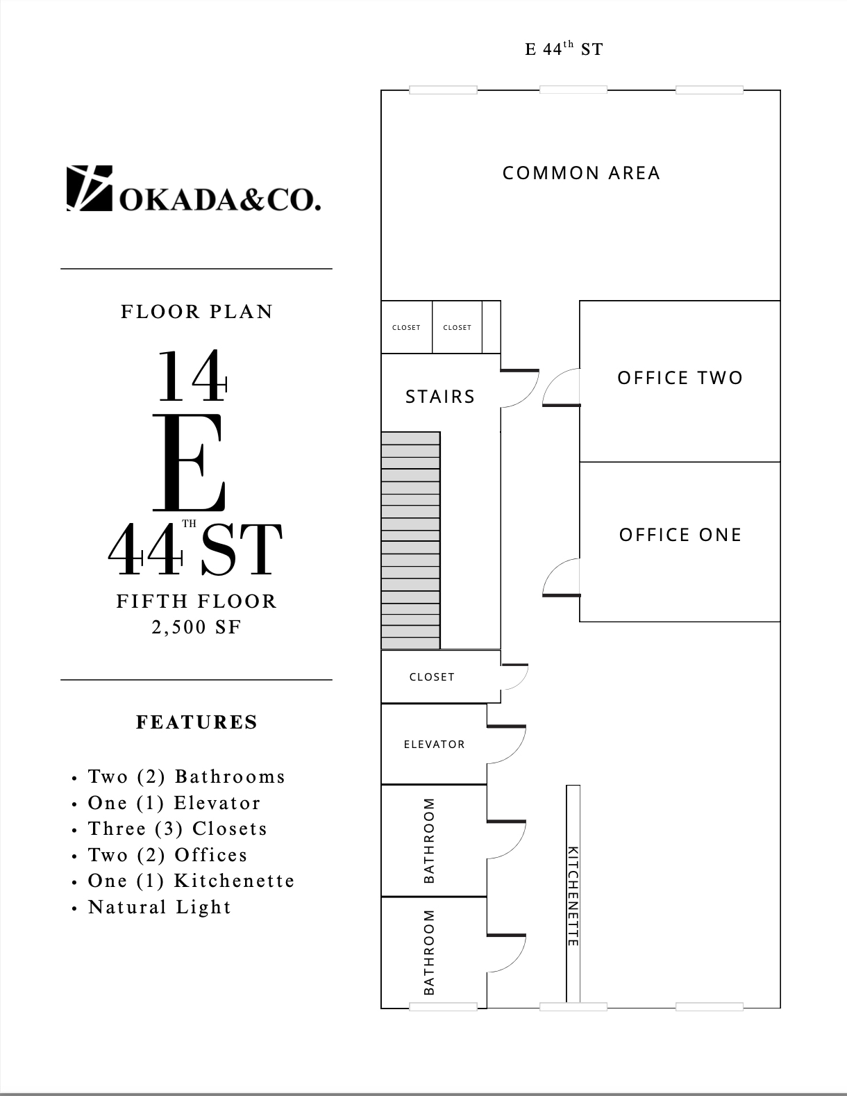 14 E 44th St, New York, NY à louer Photo de l’immeuble– Image 1 sur 12