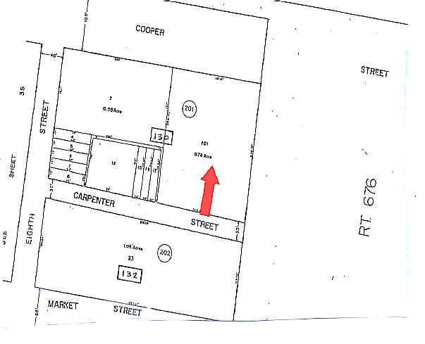 800-840 Cooper St, Camden, NJ à louer - Plan cadastral – Image 2 sur 4