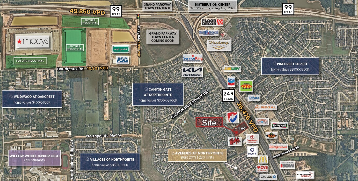 Terrain dans Tomball, TX à vendre Photo principale– Image 1 sur 4