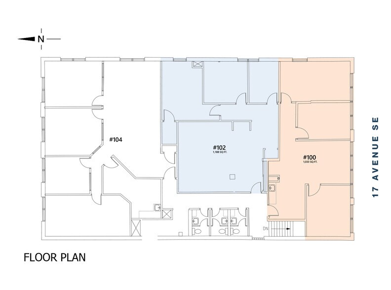 122 17th Ave SE, Calgary, AB à louer - Plan d’étage – Image 3 sur 27