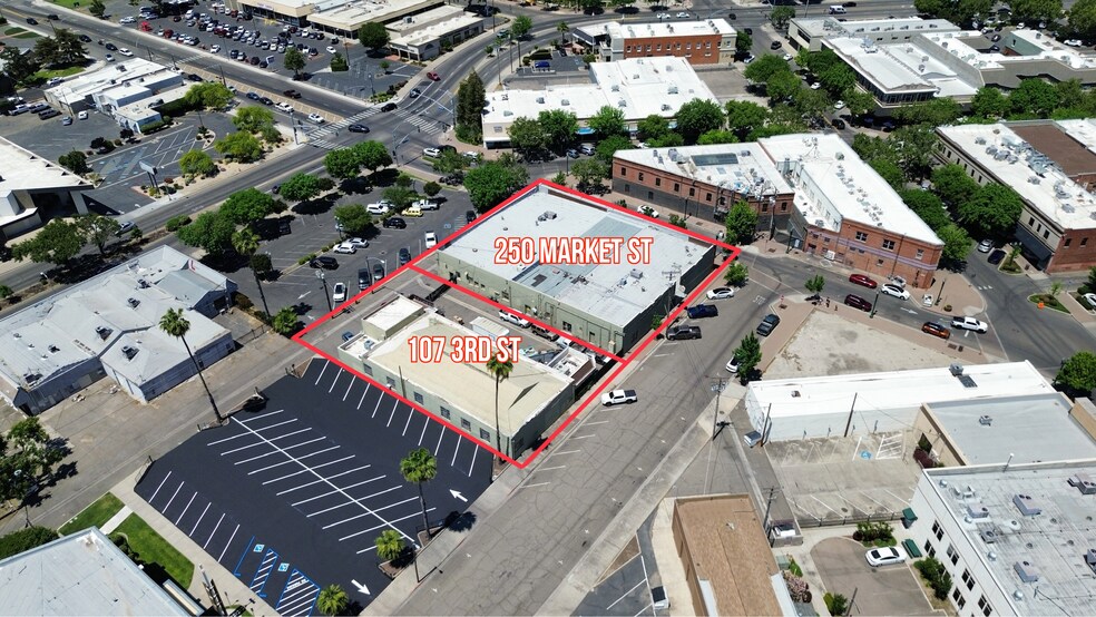 250 Market St, Turlock, CA à vendre - Aérien – Image 2 sur 5