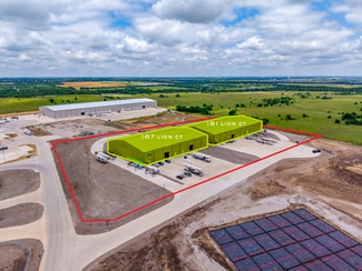 Plus de détails pour 167-181 Lion Court Industrial Park – Industriel/Logistique à vendre, Rhome, TX