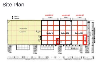 801 Chadbourne Rd, Fairfield, CA à louer Plan de site– Image 1 sur 2