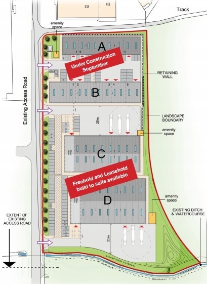 Vale Park, Evesham à louer - Plan de site – Image 2 sur 3