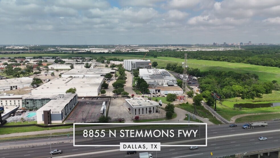 8855 N Stemmons Fwy, Dallas, TX à vendre - Vidéo sur l’annonce professionnelle – Image 2 sur 31