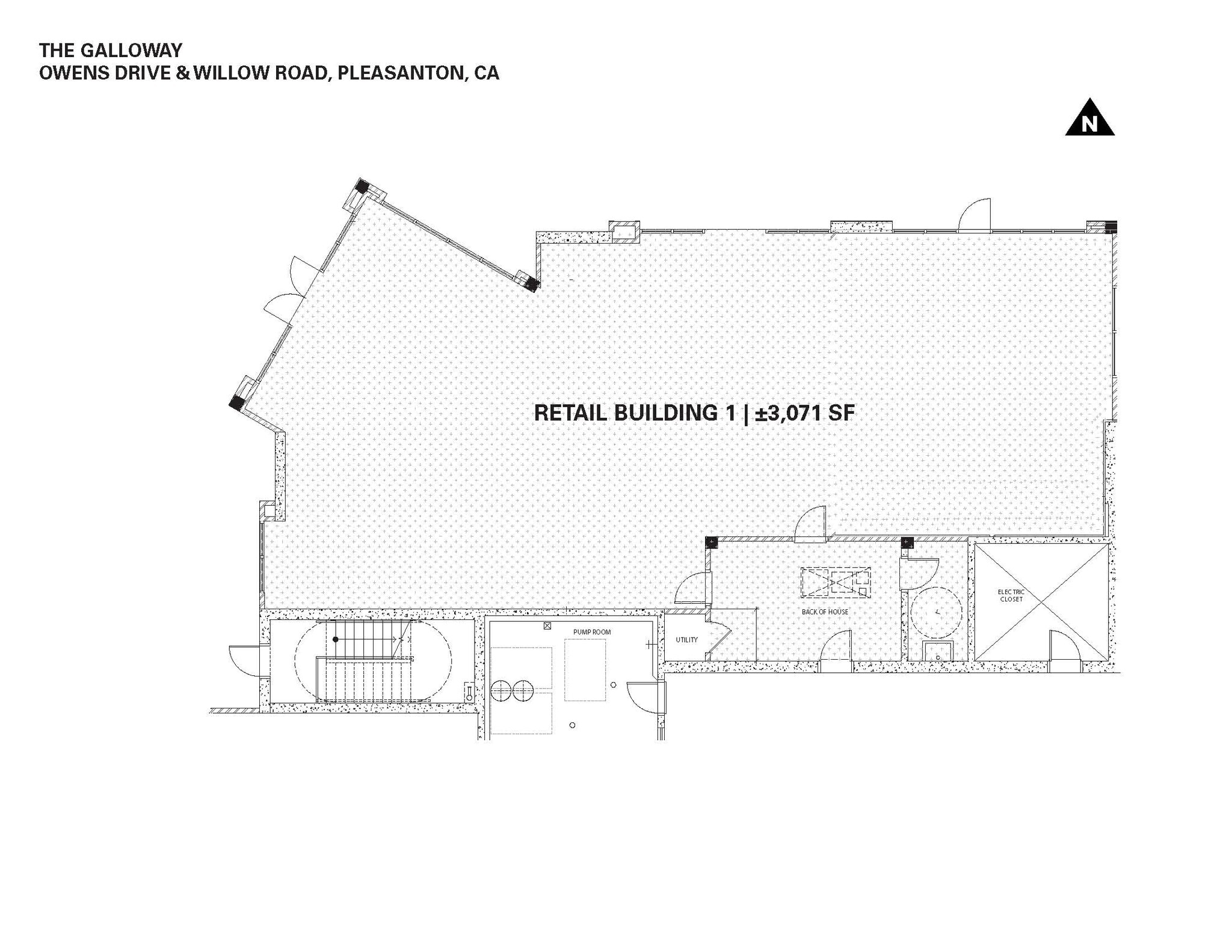 4863 Willow Rd, Pleasanton, CA à louer Plan d’étage– Image 1 sur 1