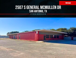 Plus de détails pour 2507 S General McMullen Dr, San Antonio, TX - Local commercial à vendre