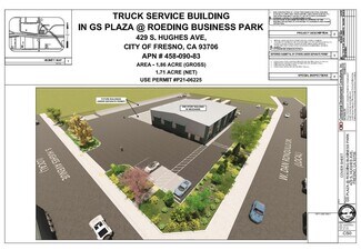 Plus de détails pour 429 Hughes ave, Fresno, CA - Terrain à vendre