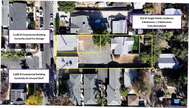 1736-1740 N Sierra Bonita Ave, Pasadena, CA - Vue aérienne  vue de carte - Image1