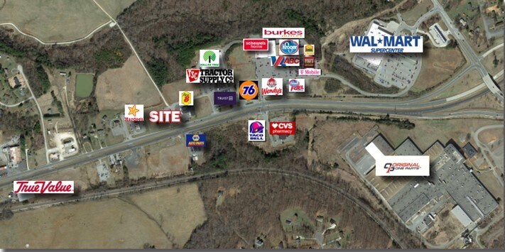 Richmond Hwy., Appomattox, VA à vendre - Aérien – Image 1 sur 2