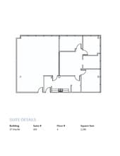 33 Villa Rd, Greenville, SC à louer Plan d’étage– Image 1 sur 1