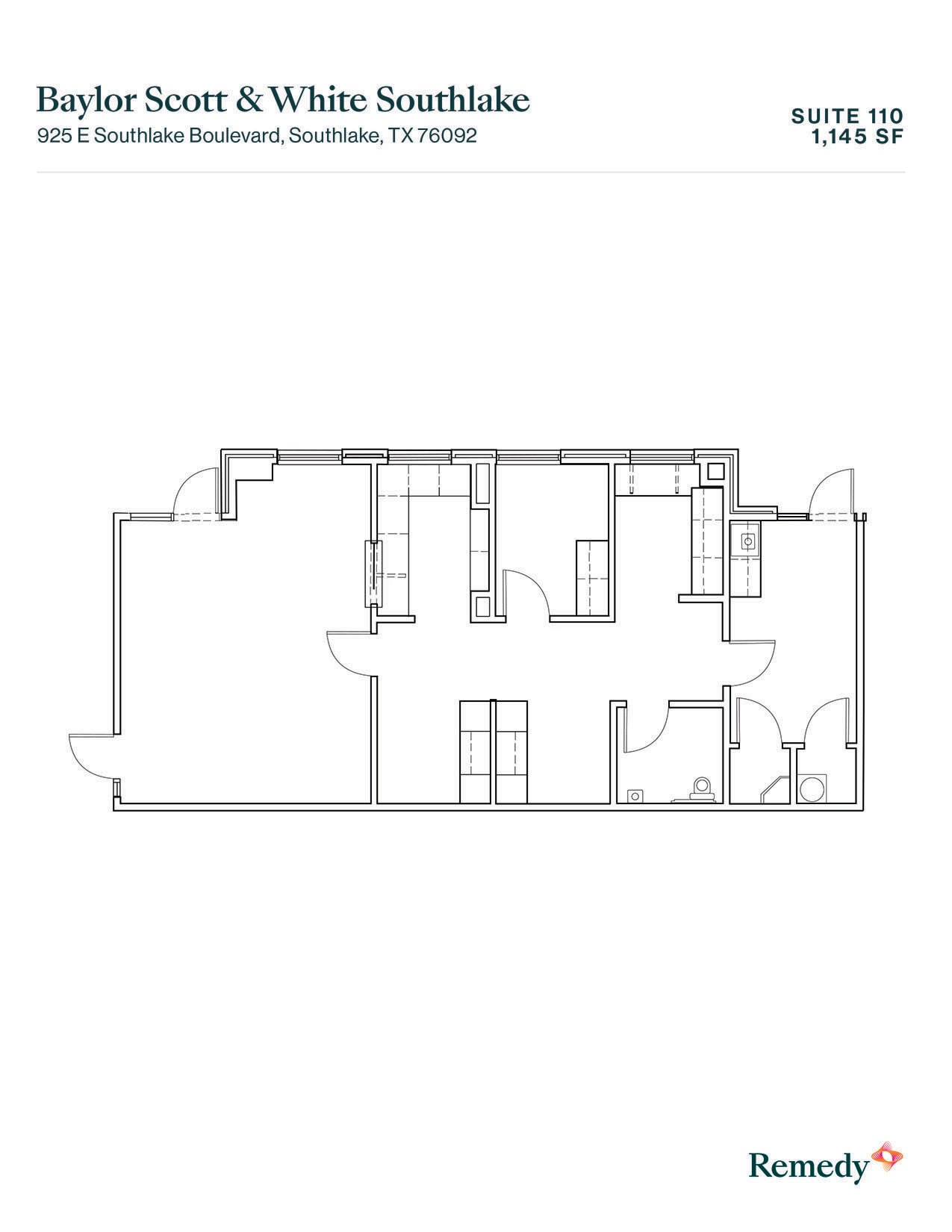 925 E Southlake Blvd, Southlake, TX à louer Plan d’étage– Image 1 sur 1