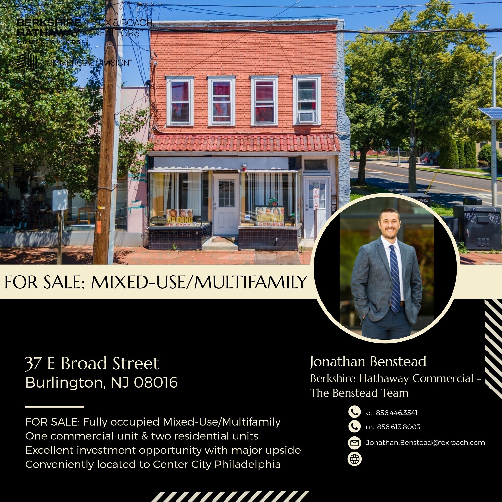 37 E Broad St, Burlington, NJ à vendre Photo de l’immeuble– Image 1 sur 14