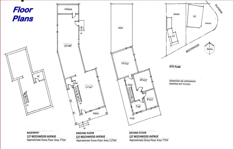 127 Beechwood Ave, Ottawa, ON à louer Plan d’étage– Image 1 sur 1