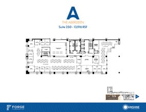 14841 N Dallas Pky, Addison, TX à louer Plan d’étage– Image 1 sur 1