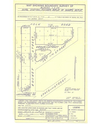 Plus de détails pour 14348 Rocket St, Jacksonville, FL - Terrain à vendre