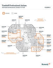 425 Holderrieth Blvd, Tomball, TX à louer Plan d’étage– Image 1 sur 11