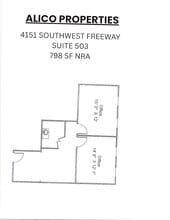 4151 Southwest Fwy, Houston, TX à louer Plan d’étage– Image 1 sur 1