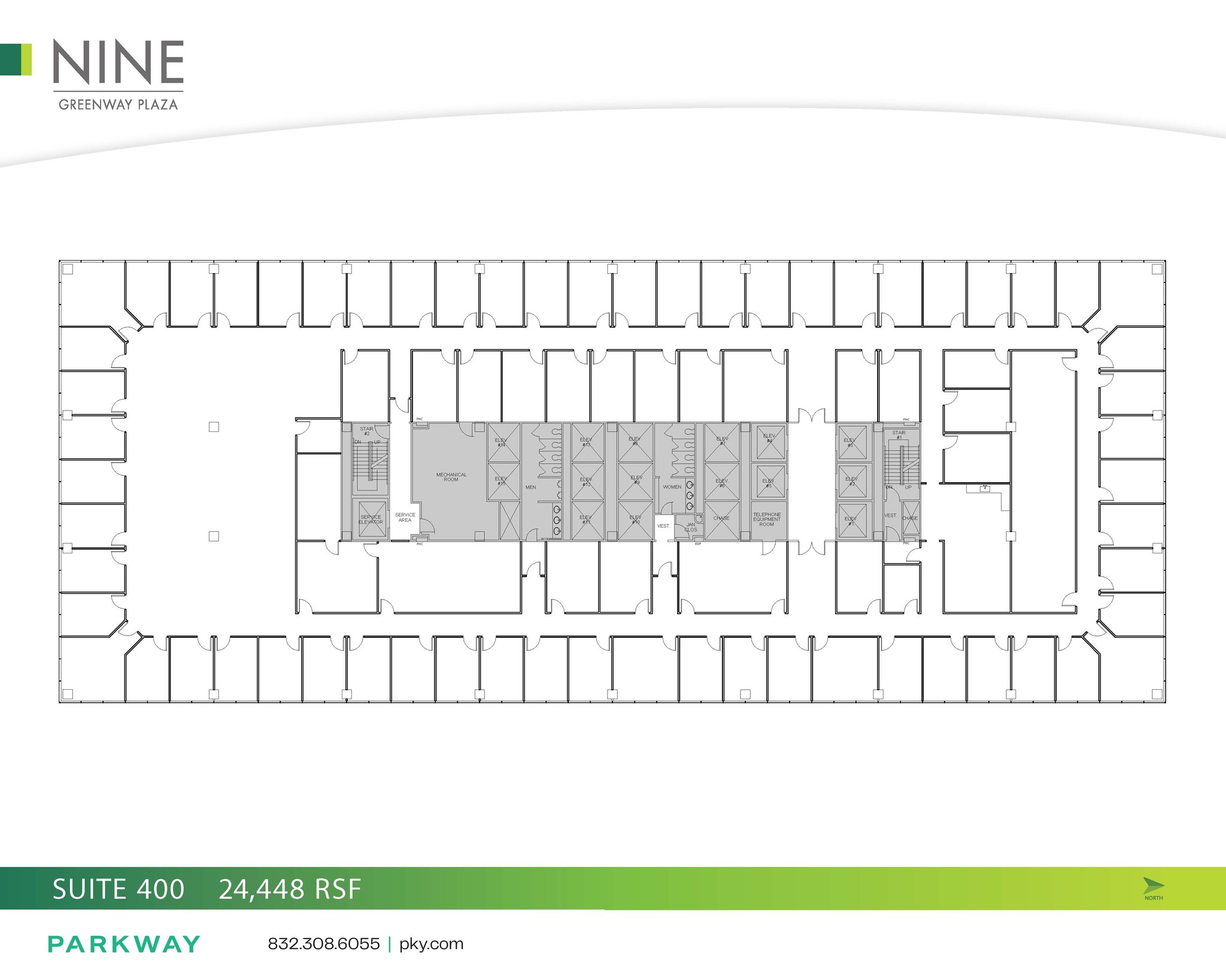 9 Greenway Plz, Houston, TX à louer Plan d’étage– Image 1 sur 1