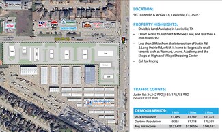 Plus de détails pour FM 407, Lewisville, TX - Terrain à vendre