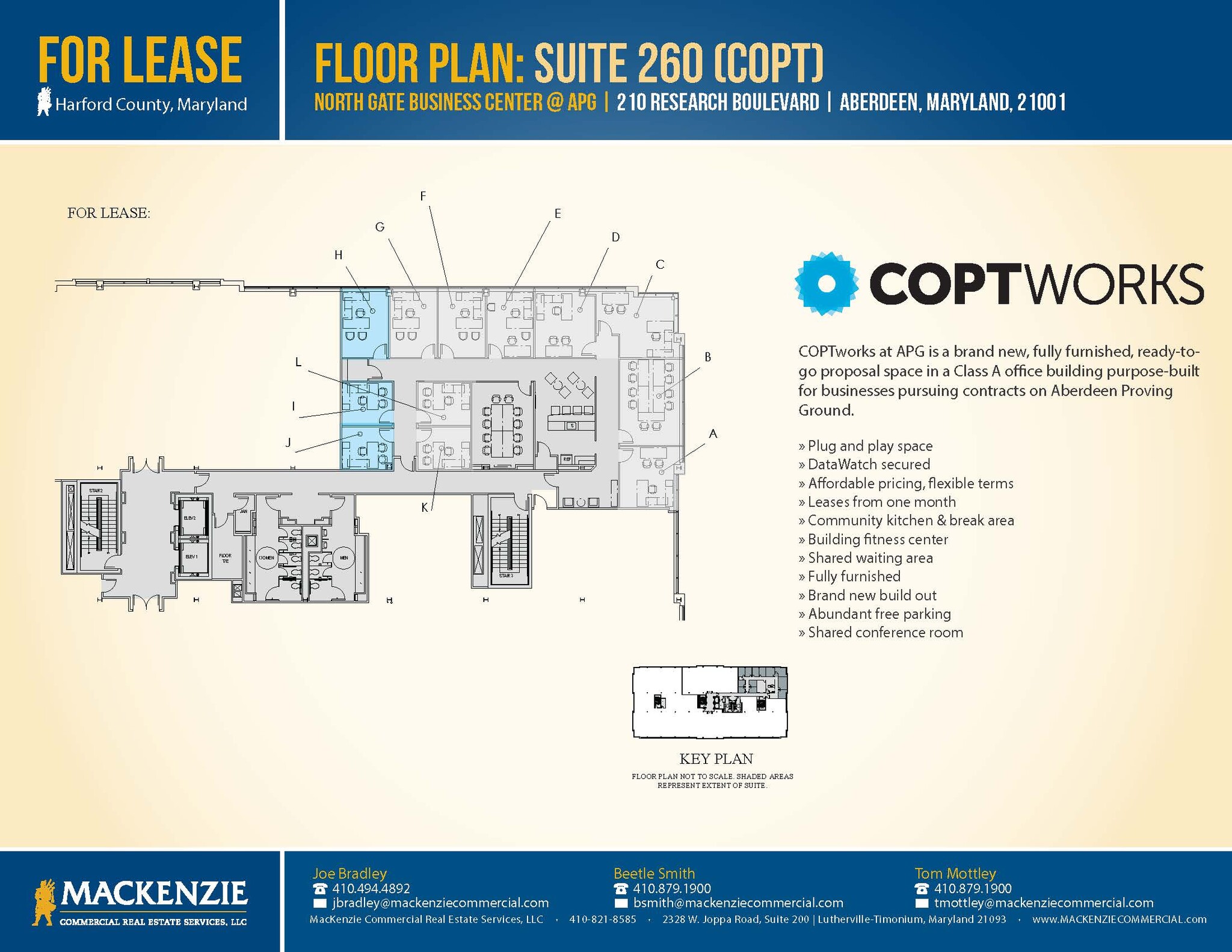 210 Research Blvd, Aberdeen, MD à louer Plan d’étage– Image 1 sur 1