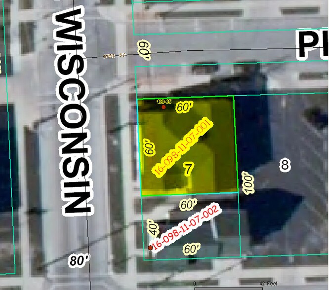 101 E Pier St, Port Washington, WI à louer - Plan cadastral – Image 2 sur 9