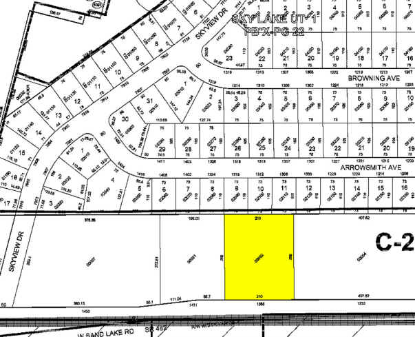 1355 W Sand Lake Rd, Orlando, FL à louer - Plan cadastral – Image 2 sur 7