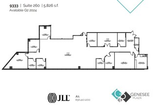 9333 Genesee Ave, San Diego, CA à louer Plan d’étage– Image 1 sur 1