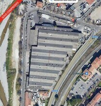 La Trinité - Vue aérienne vue de carte