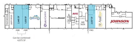 14001-14033 Grand Ave, Burnsville, MN à louer Plan d’étage– Image 1 sur 1