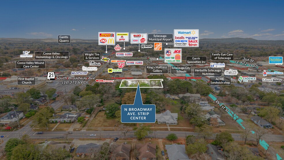 20-30 N Broadway Ave, Sylacauga, AL à vendre - Photo de l’immeuble – Image 2 sur 5
