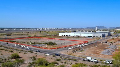 SWC 7th St & Pinnacle Peak Rd, Phoenix, AZ - VUE AÉRIENNE  vue de carte