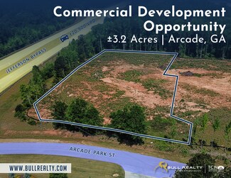 Plus de détails pour 486 Arcade Park St, Arcade, GA - Terrain à vendre