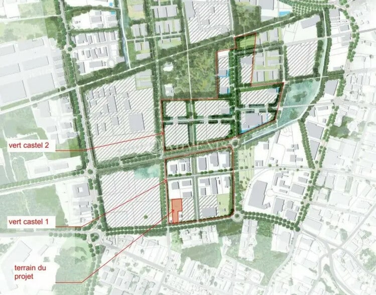 Local d'activités dans Mérignac à vendre - Plan de site – Image 3 sur 5