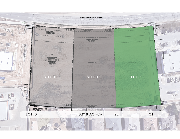 3551 Rich Beem Blvd, El Paso, TX à vendre - Photo de l’immeuble – Image 2 sur 3