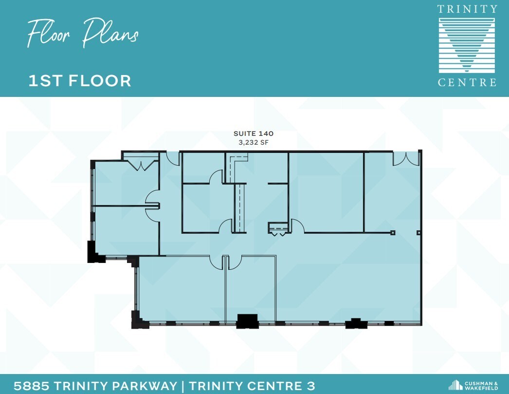 5870 Trinity Pky, Centreville, VA à louer Plan d’étage– Image 1 sur 1