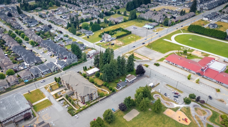 8366-8380 Cedar Street, Mission, BC à vendre - Aérien – Image 2 sur 3