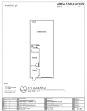 3013 N Rancho Dr, Las Vegas, NV à louer Plan d’étage– Image 1 sur 1