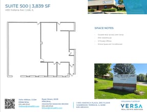4951 Indiana Ave, Lisle, IL à louer Plan d’étage– Image 2 sur 2