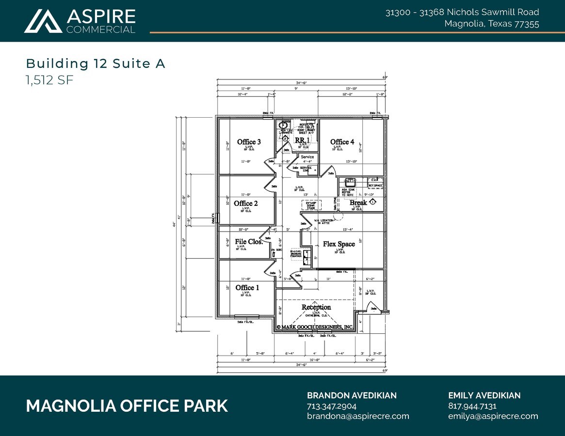 31300-31368 Nichols Sawmill Rd, Magnolia, TX 77355 - Lot 12A -  - Plan d’étage - Image 1 of 1