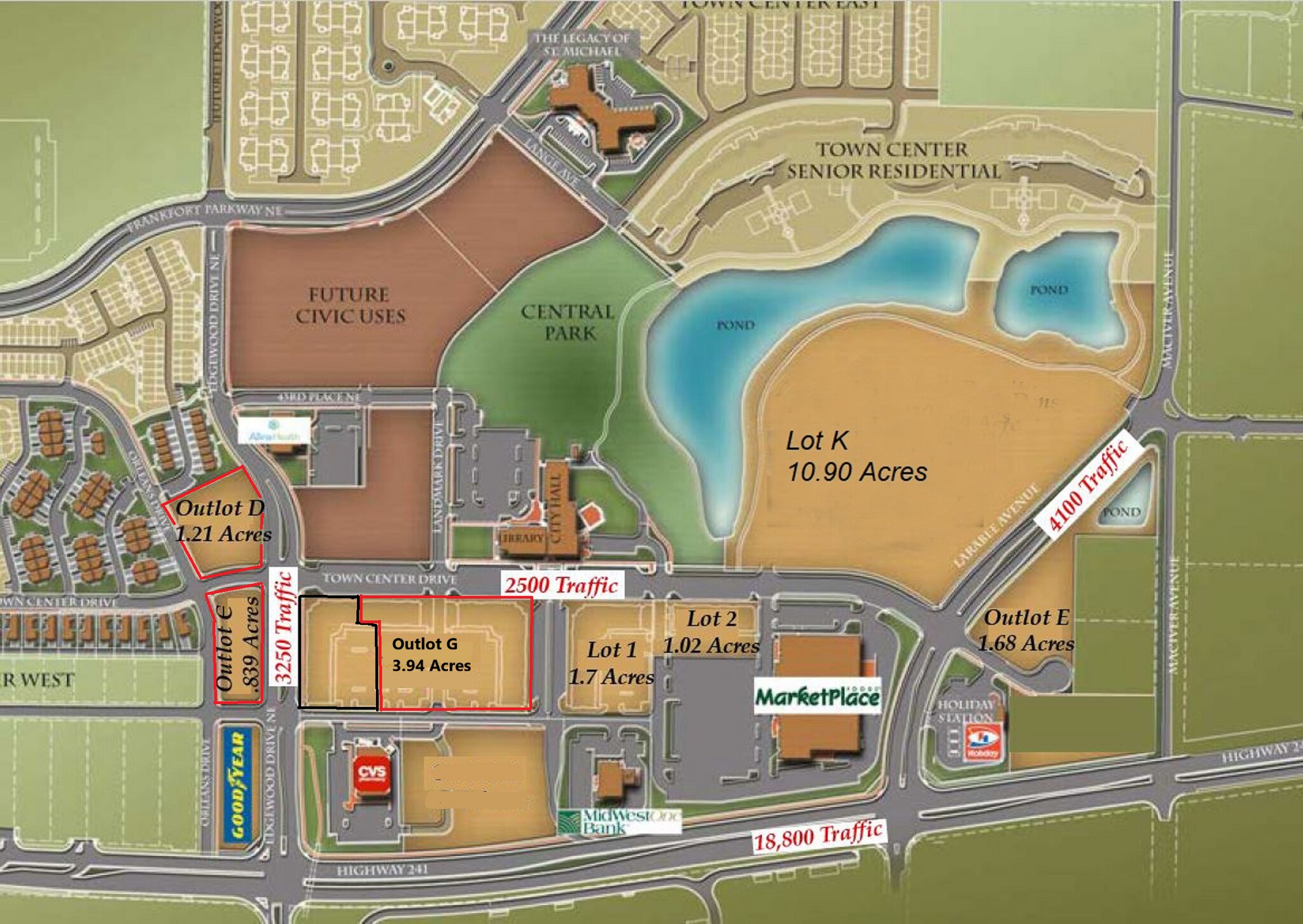 0 Town Center Dr, Saint Michael, MN à vendre Photo de l’immeuble– Image 1 sur 3
