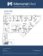 9432 Katy Fwy, Houston, TX à louer Plan d’étage– Image 1 sur 1