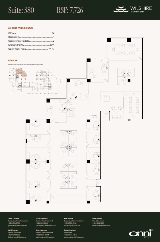 5700 Wilshire Blvd, Los Angeles, CA à louer Plan d’étage– Image 1 sur 1