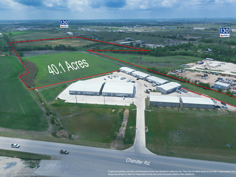 Chandler Road, Hutto, TX à vendre - Aérien – Image 3 sur 4