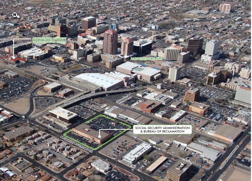 555 Broadway Blvd NE, Albuquerque, NM à vendre - Aérien – Image 2 sur 10