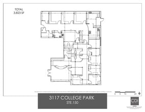 3117 College Park Dr, The Woodlands, TX à louer Plan d’étage– Image 1 sur 1