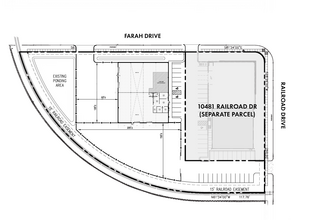 6990 Farah Dr, El Paso, TX à louer Plan de site– Image 2 sur 7
