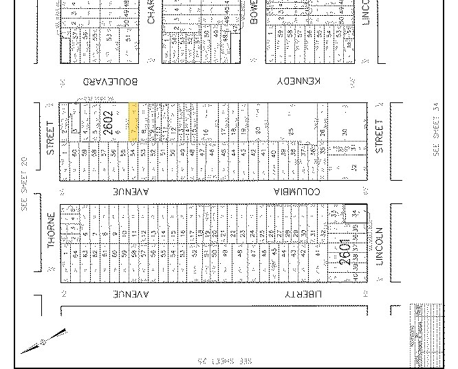 3469 John F. Kennedy Blvd, Jersey City, NJ à vendre - Plan cadastral – Image 3 sur 3