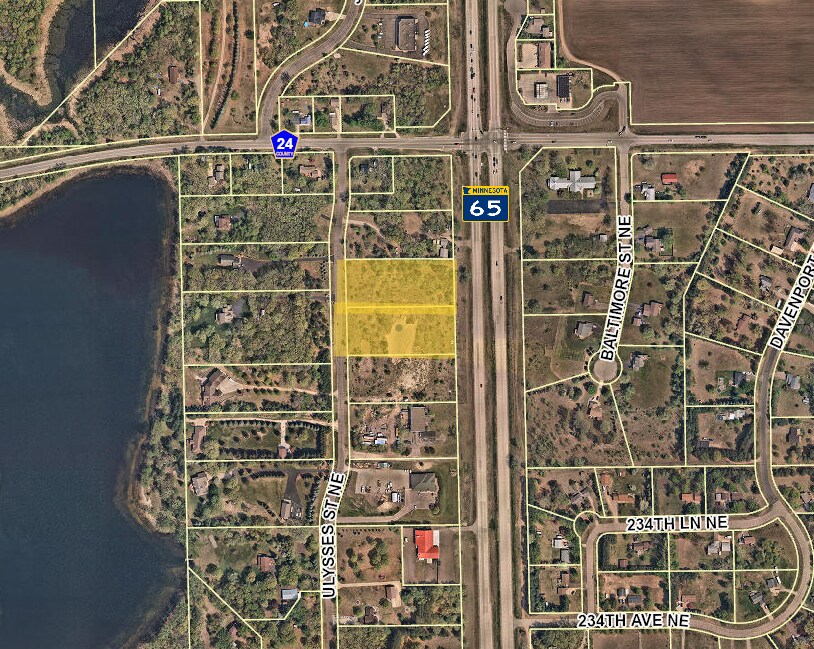 23566 Ulysses St, East Bethel, MN à vendre Aérien– Image 1 sur 2